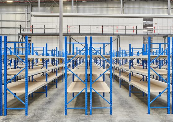 60II Longspan Shelving system installed by BHD Vietnam