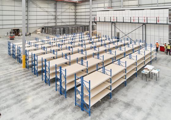 60II Longspan Shelving system installed by BHD Vietnam