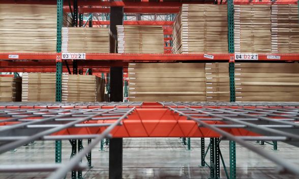 Selective pallet racking system installed by BHD Vietnam