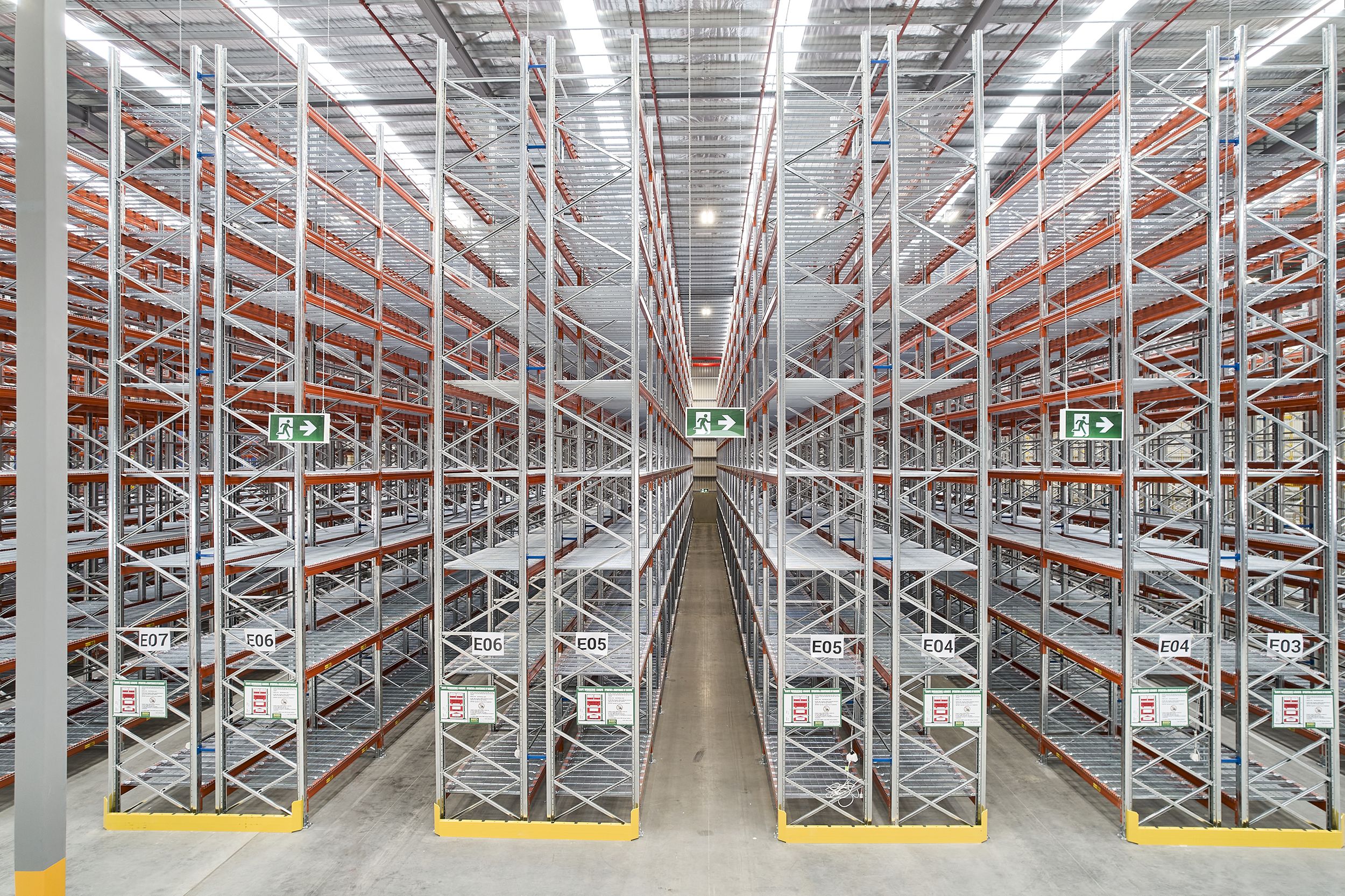 Selective pallet racking system installed by BHD Vietnam