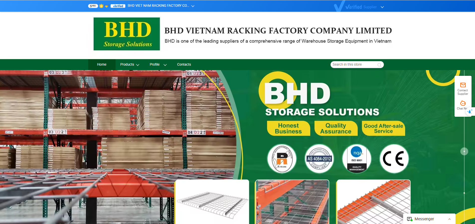 BHD Vietnam racking factory