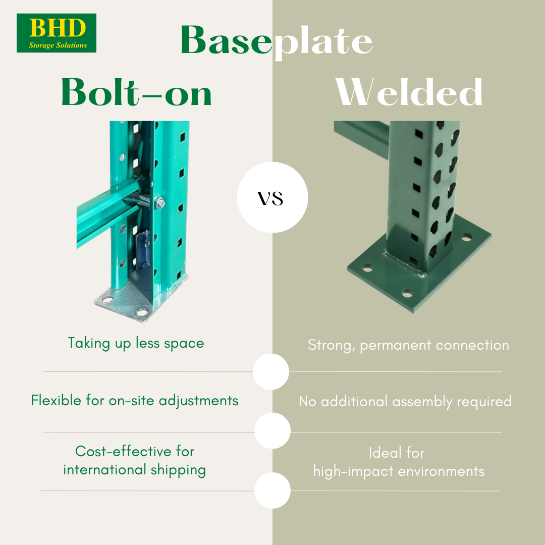 Selective pallet racking system installed by BHD Vietnam