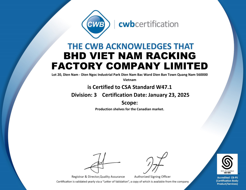 CWB Certification