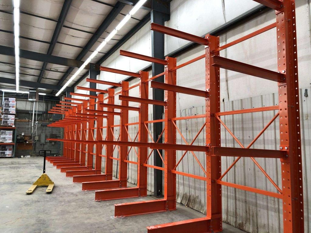Heavy-duty cantilever rack Atlanta project