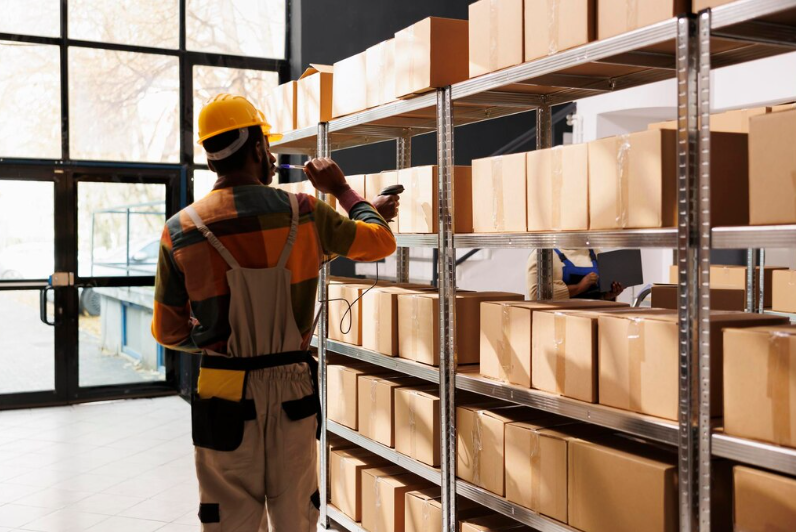 Safety check and Warehouse rack maintenance activity