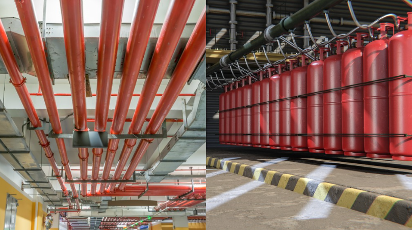 Industrial Infrastructure: Fire Suppression and Gas Delivery Systems