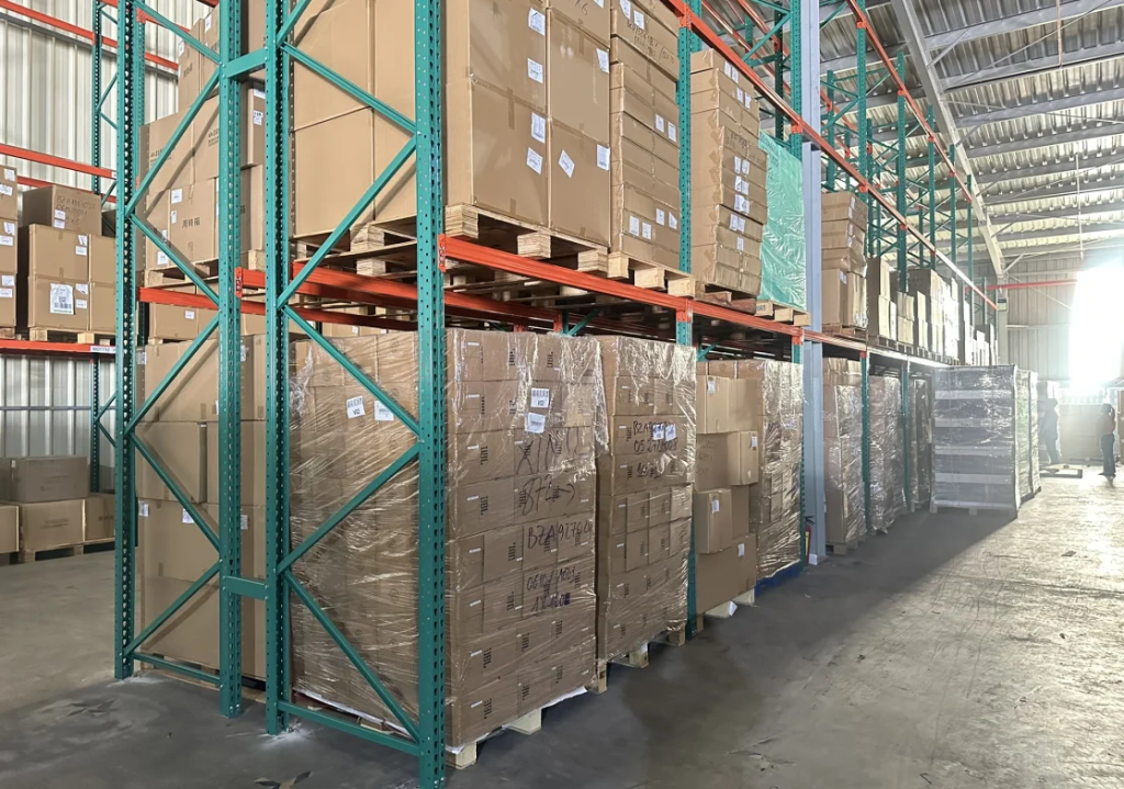 teardrop pallet rack manufacturer Loaded with Goods