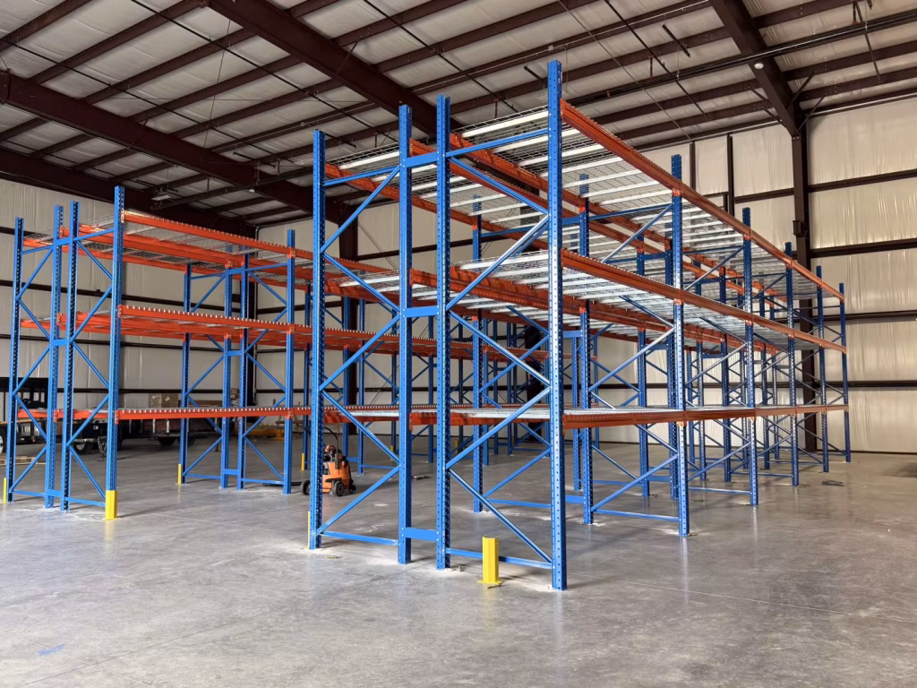 texas teardrop pallet rack